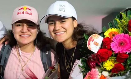 Recibimiento de campeona a Queen Saray Villegas