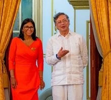 Seguridad fronteriza, tema central entre Gustavo Petro y Delcy Rodríguez