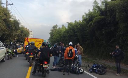 Imagen de Dos accidentes de tránsito en las vías del Oriente dejan tres personas lesionadas