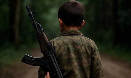 Reclutar niños para la guerra, un crimen sin perdón