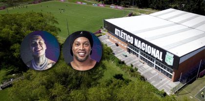 Imagen de  “Si Sabe Fest Deluxe”: Blessd y Ronaldinho entrenarán en la sede de Atlético Nacional en Guarne