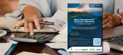 Imagen de Empresas del Oriente se reunirán en la Mesa Subregional de Obras por Impuestos