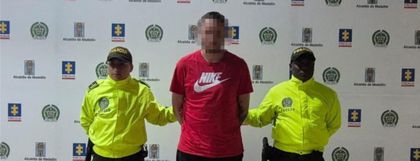 Imagen de  Cayó alias Pulga, presunto integrante de Los Chatas en Medellín. Ya había sido condenado y estaba prófugo
