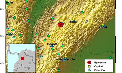 Sigue temblando en Colombia