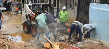Imagen de Lluvias en Manrique dejan un niño muerto y 28 casas afectadas