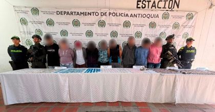 Imagen de  Judicializan a 10 personas tras allanamientos por tráfico de estupefacientes en El Carmen de Viboral