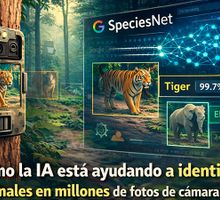 SpeciesNet: cómo la IA está ayudando a identificar animales en millones de fotos de cámara trampa