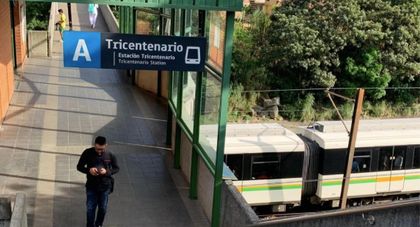 Imagen de Cinco estaciones del Metro de Medellín fuera de servicio por incidente con persona en la vía férrea