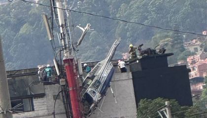 Imagen de  Accidente de helicóptero en Medellín: propietarios del helipuerto aseguran cumplir con normativa