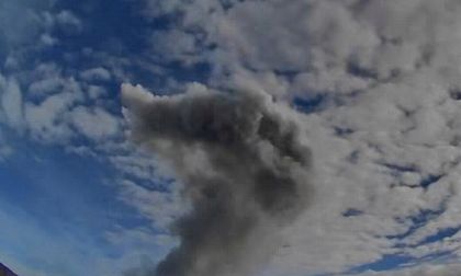Nueva alerta por cenizas en volcán Puracé