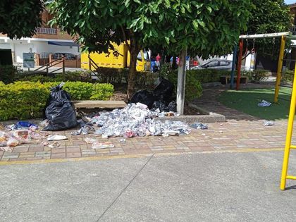 Imagen de  Vecinos de El Porvenir en Rionegro denuncian mala disposición de los residuos