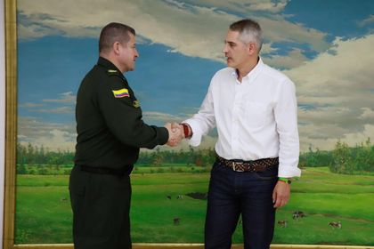 Imagen de  Antioquia tiene nuevo Comandante de Policía: el Gobernador Andrés Julián Rendón le dio la bienvenida