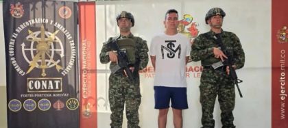 Imagen de  Capturado alias El Mono, capo guerrillero aliado de Iván Mordisco y responsable de atentado en la Panamericana