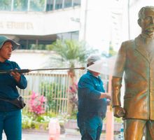 El Parque de los Poetas se puso ‘1A’ para recibir turistas