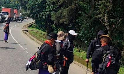 Comunidad Misak levantó protesta en la vía Panamericana