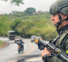 Más de 150 uniformados y tecnología aérea blindan vías del Valle