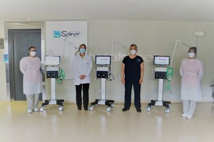Imagen de La Somer amplía su Unidad de Cuidados Intensivos con 20 nuevos ventiladores
