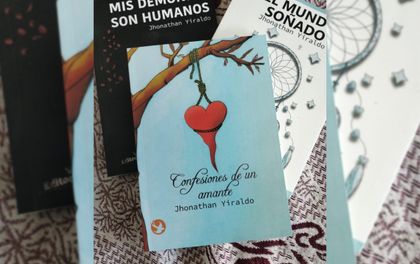 Imagen de  El escritor rionegrero Jhonathan Yiraldo suma un tercer libro a su obra, titulado “Confesiones de un amante”