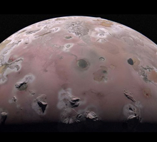 La sonda Juno descubre el intenso calor interno que reina en Ío, la luna de Júpiter