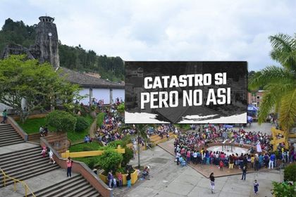 Imagen de  Habitantes de El Peñol se movilizarán en rechazo al incremento del impuesto predial