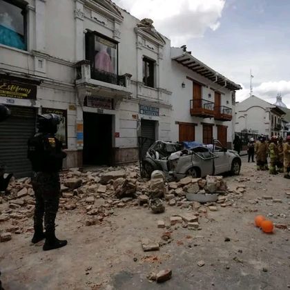 Imagen de  Ciudadano de Marinilla, entre los heridos por sismo de magnitud 6.5 en Ecuador