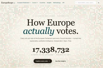 Imagen de EuropeScope acerca la toma de decisiones de la Unión Europea a la ciudadanía