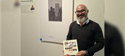 Imagen de  El colombiano Raúl Zuleta, segundo puesto del prestigioso concurso de caricatura de Knokke-Heist, Bélgica