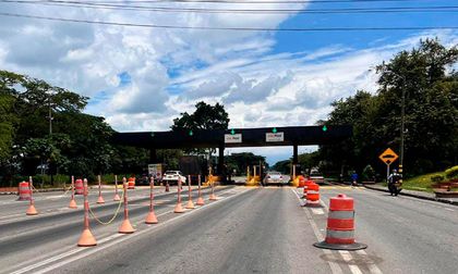 Cierran recta Cali- Pamira por obras