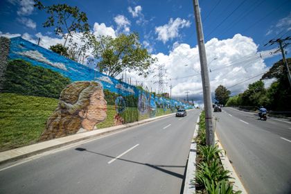 Imagen de  Obras en la doble calzada de Llanogrande avanzan en un 70%