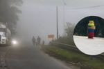 Imagen de Ejército rescató a 41 pasajeros de un bus atrapado en la Troncal a la Costa. Disidentes instalaron explosivos