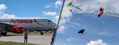 Imagen de Pilas: Aeropuerto de Rionegro pide no elevar cometas cerca de la terminal