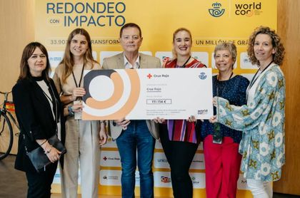 Correos recauda un millón de euros gracias al redondeo solidario