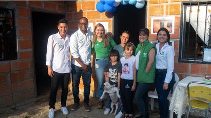 Imagen de  En El Santuario se entregaron los primeros 20 mejoramientos de viviendas rurales