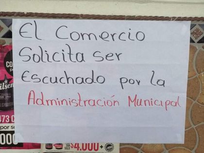 Comerciantes de Alejandría, en desacuerdo con medidas por pandemia