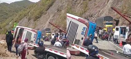 Imagen de Al menos 18 heridos por accidente de un bus de Sotraurabá en Santa Fe de Antioquia