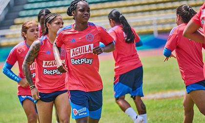 Selección Colombia femenina se preparó en Palmira para el partido ante Chile en Cali