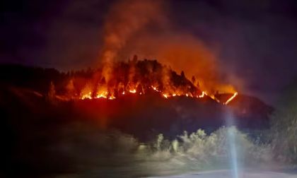 Bombero resultó herido en incendio en Cauca