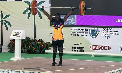 Llegaron las medallas de oro para Colombia en el Panamericano de Pesas de Cali