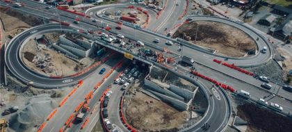 Imagen de Imágenes: así son los nuevos lazos que entregaron en el intercambio vial del aeropuerto José María Córdova