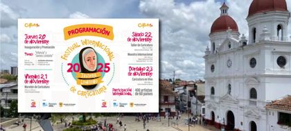 Imagen de Rionegro será la capital del humor gráfico con la versión 32 del Festival Internacional de Caricatura 2025