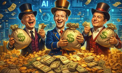 Gigantes de la tecnología venden más de 16.000 millones de dólares en acciones en 2025 gracias al auge de la inteligencia artificial