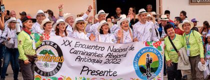 Imagen de En Abejorral se realizó el Encuentro Nacional de Caminantes: 1.650 personas participaron
