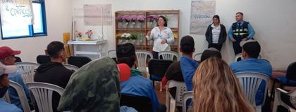 Imagen de  En La Ceja realizan actividades de concientización para evitar accidentalidad en nueva doble calzada