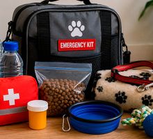 Así se arma paso a paso la maleta de 72 horas para perros y gatos ante cualquier desastre natural