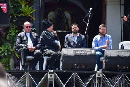 Imagen de  El Retiro inauguró la Bienal Internacional de Arte de Antioquia y Medellín con obra monumental de Azuma Makoto