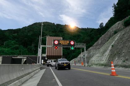 Imagen de  Habrá reversible en Túnel de Oriente el domingo y lunes festivo, detalles del plan Éxodo y Retorno del Puente de Reyes