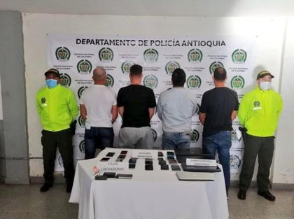 Imagen de  En Rionegro fue desarticulada una banda dedicada a la comercialización de celulares hurtados