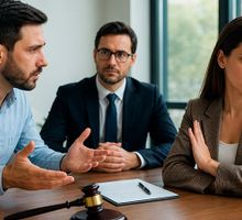 Se quiere divorciar, pero exige quedarse con todo