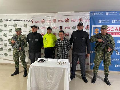 Imagen de Fue capturado un presunto feminicida que aparecía en el cartel de los más buscados de Antioquia