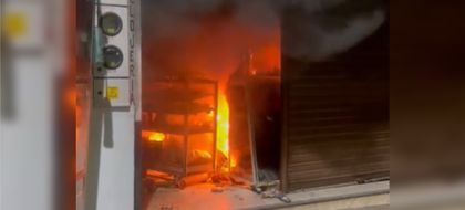 Imagen de Bomberos de Cocorná controlaron incendio en un local comercial
